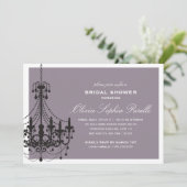 ELEGANT| BRIDAL SHOWING INVITATION EINLADUNG (Stehend Vorderseite)