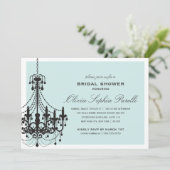 ELEGANT| BRIDAL SHOWING INVITATION EINLADUNG (Stehend Vorderseite)