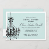 ELEGANT| BRIDAL SHOWING INVITATION EINLADUNG (Vorne/Hinten)