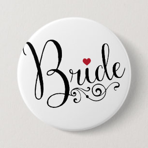 Elegant Bride Button