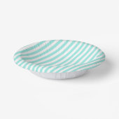 Elegant Bride & Co. Brautparty Teal Pappteller (Gewinkelt)