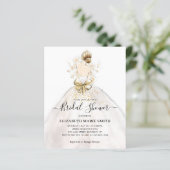 Elegant Bride Wedding Gown Dress Brautparty Inv (Stehend Vorderseite)