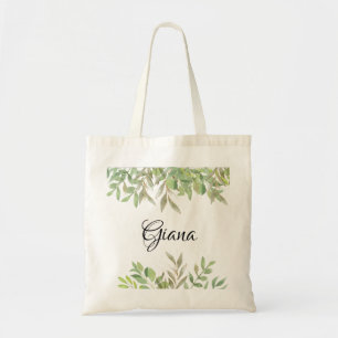 Elegant Bridesmaid-Geschenk Foliage Tragetasche