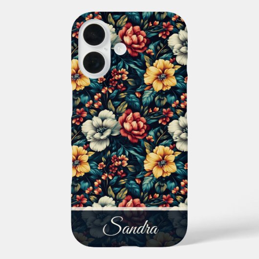 Elegant Bridesmaid Gift Rose Custom Case-Mate iPhone Hülle (Rückseite)