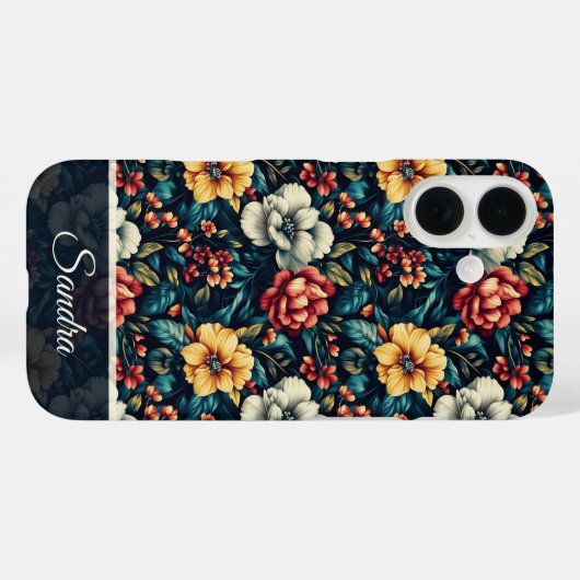 Elegant Bridesmaid Gift Rose Custom Case-Mate iPhone Hülle (Rückseite (Horizontal))