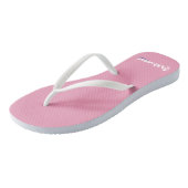 Elegant Bridesmaid Hochzeitkalligrafie Flip Flops Badesandalen (Schrägansicht)