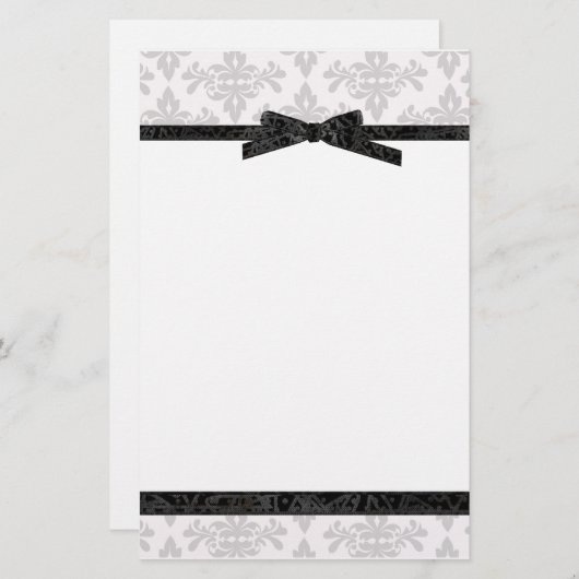 Elegant Briefpapier (Vorne/Hinten)