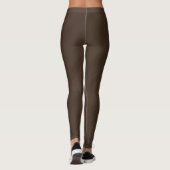 Elegant Brown Leggings (Rückseite)