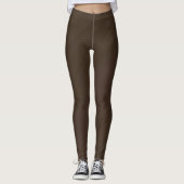 Elegant Brown Leggings (Vorderseite)