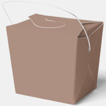 Elegant Brown Takeout Gevor Box