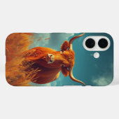 Elegant Brown Tour iPhone 16 Case - Stilvolles Ges (Rückseite (Horizontal))