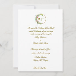 Elegant Brown Wedding Einladung, Jubiläum Einladung