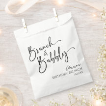 Elegant Brunch and Bubbly Birthday Brunch Party