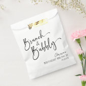 Elegant Brunch and Bubbly Birthday Brunch Party Geschenktütchen (Versiegelt)