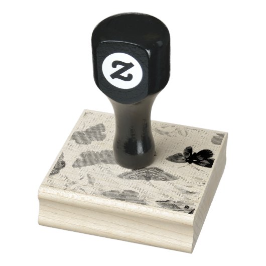 Elegant Brush Art Background — Modern Artistic Inv Gummistempel (Stempel)