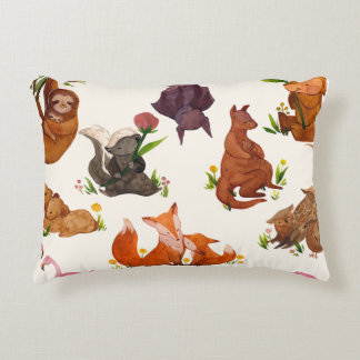 Elegant Brushed Polyester Decorative Throw Pillow Dekokissen