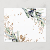 Elegant/Budget/ Dankeschön Karte. Flyer (Hinten)