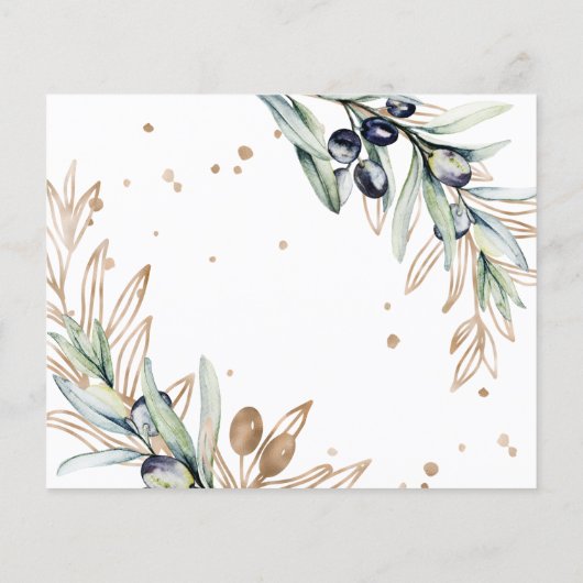 Elegant/Budget/ Dankeschön Karte. Flyer (Hinten)