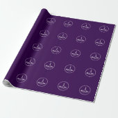 Elegant Buenos Aires Wrapping Paper Geschenkpapier (Ungerollt)
