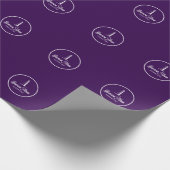 Elegant Buenos Aires Wrapping Paper Geschenkpapier (Ecke)