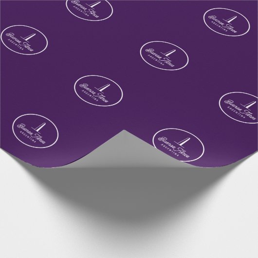 Elegant Buenos Aires Wrapping Paper Geschenkpapier (Ecke)
