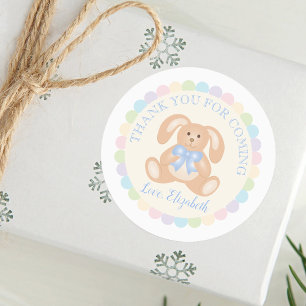 Elegant Bunny Rabbit Kindergeburtstag Party Vielen Etiketten