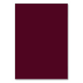 Elegant Burgundy Gold White Roses Names Wedding Tischnummer (Rückseite)