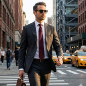 Elegant Burgundy Marble Swirl Pattern Krawatte