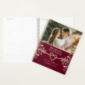 Elegant Burgundy Wedding Planer (Anzeige)
