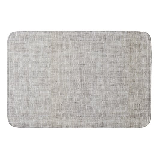 Elegant Burlap Badematte (Vorderseite)
