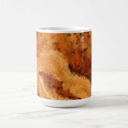 Elegant Burled Wood Kaffeetasse (Mittel)