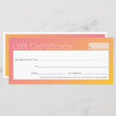 ELEGANT Business Beauty Salon gelb pink ombre (Vorne/Hinten)