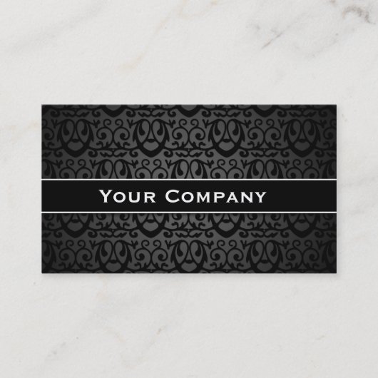 Elegant Business Card Visitenkarte (Vorderseite)