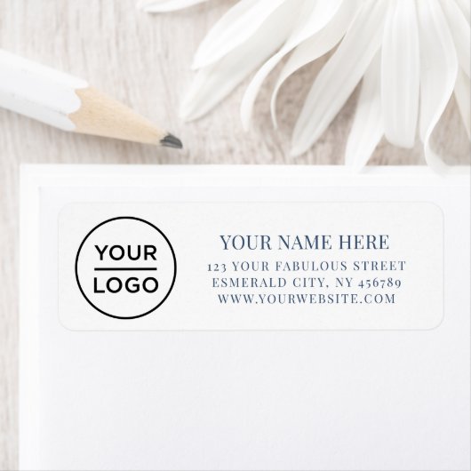 Elegant Business Logo Return Address (Insitu)