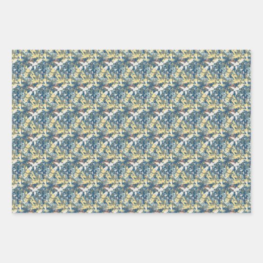 Elegant Butterflies Botanisches Dekoupage-Geschenk Geschenkpapier Set (Vorderseite 3)