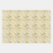 Elegant Butterflies Botanisches Dekoupage-Geschenk Geschenkpapier Set (Vorderseite 2)