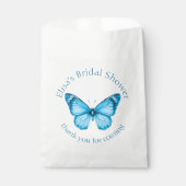 Elegant Butterflies Brautparty CUSTOM Geschenktütchen (Vorderseite)