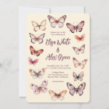 Elegant Butterflies CUSTOM Hochzeit