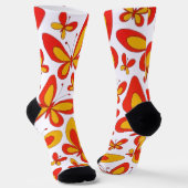 Elegant_Butterflies_in_Flight6 Socken (Gewinkelt)