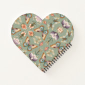 Elegant Butterfly Artisan Notizblock (Rückseite)