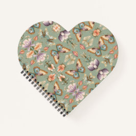 Elegant Butterfly Artisan Notizblock
