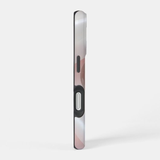 Elegant Butterfly Heart Mobile Case iPhone 16 Hülle (Rechte Seite)