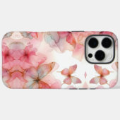 Elegant Butterfly iPhone Case-Mate iPhone Hülle (Rückseite (Horizontal))