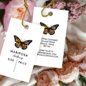 Elegant Butterfly Monarch CUSTOM PRICE TAG