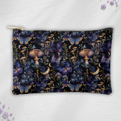 Elegant Butterfly Moths Floral Pattern Zubehörtasche