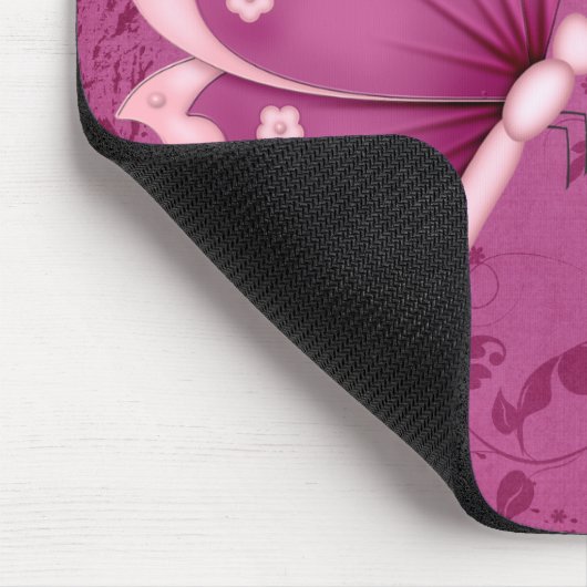 Elegant Butterfly Mousepad (Ecke)