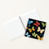Elegant Butterfly Notizblock (Innenseite)