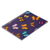 Elegant Butterfly Notizblock (Linke Seite)