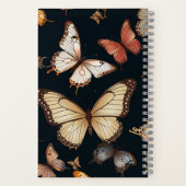 Elegant Butterfly Notizblock (Rückseite)
