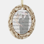 Elegant Butterfly Round Ornament (Rechts)